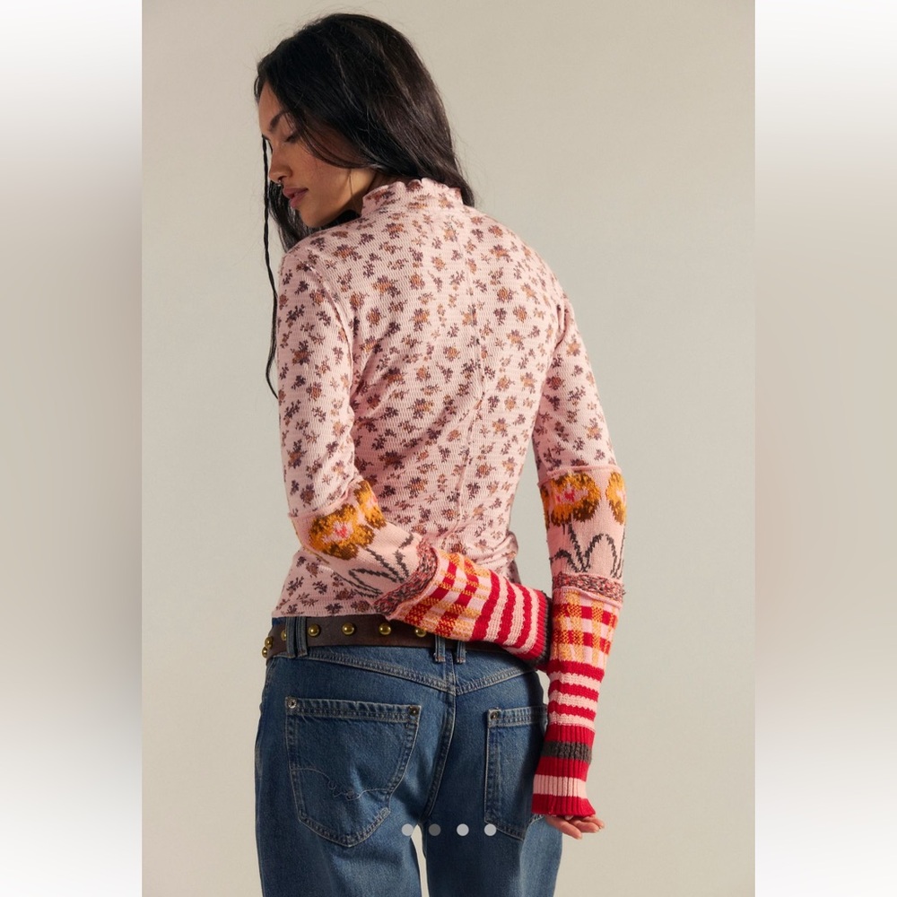 We the free bold Bowery cuff thermal shirt - Picture 3 of 4